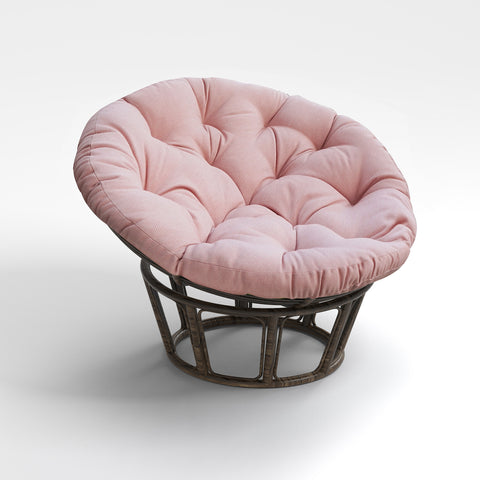Papasan Chair Cushion Ground Cushions 44 inches Olefin Coral Pink