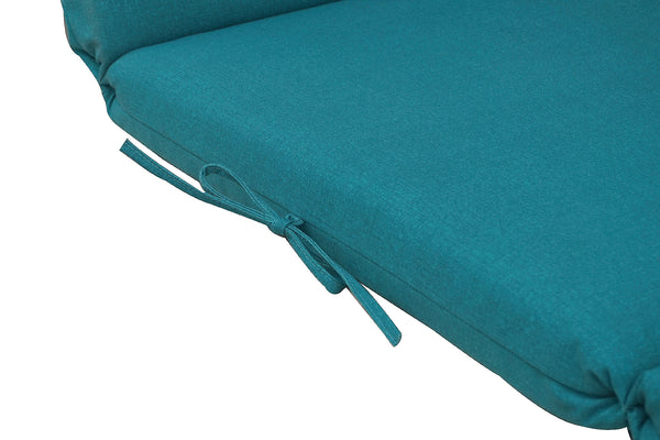 Teal Blue Chaise Lounge