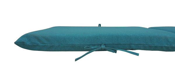 Teal Blue Chaise Lounge