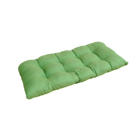 Indoor Outdoor Swing Bench Loveseat Cushion Tufted Patio Seating Cushions Deep Green