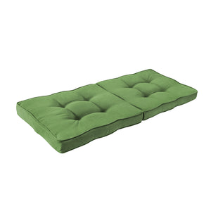 Indoor Outdoor Swing Bench Loveseat Chair Cushion Olefin Deep Green