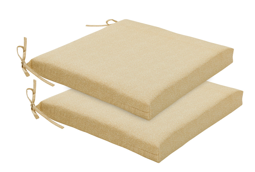 Cream Patio Seat Pad (Set of 2)