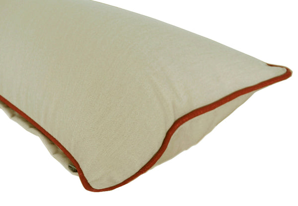 Light Khaki Rectangle Toss Pillow (Reversible, Set of 2)