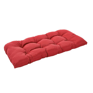 Bossima Rust Red Wicker Loveseat Cushion