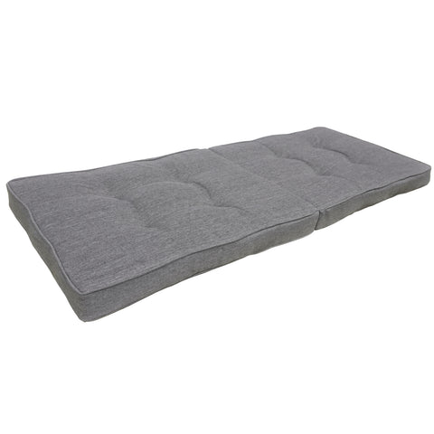 Indoor Outdoor Swing Bench Loveseat Chair Cushion Olefin Light Grey